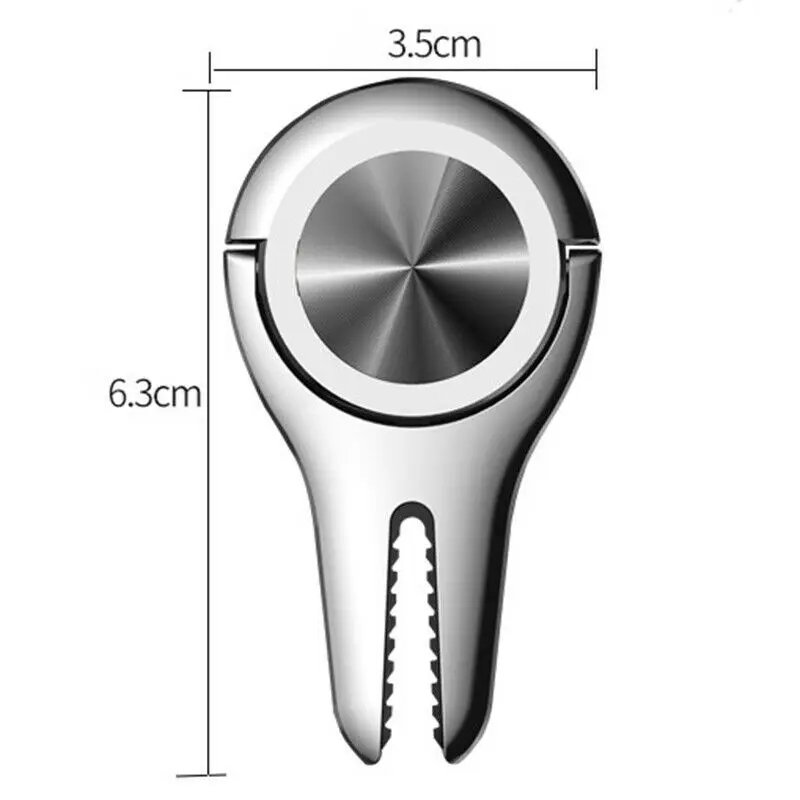 2 Styles Car Air Vent Clip Multipurpose Ring Stand Mobile Phone Magic Bracket In Cradle Metal Desktop Holder | Мобильные телефоны и