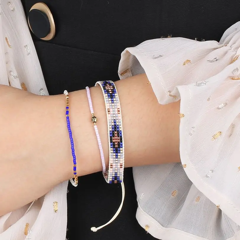 

KELITCH New 2022 Colorful Miyuki Gift For Women Bracelet Jewelry Handmade Fashion Friendship Bracelets Wholesale