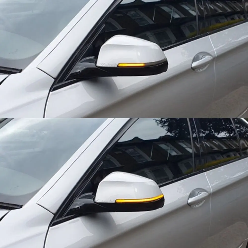 

2PCS LED Turn Signal Light For BMW 5 6 7 Series F10 F11 F07 F06 F12 F13 F01 Dynamic Side Mirror Blinker Flasher Indicator