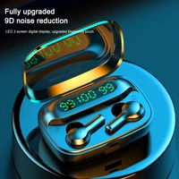 true wireless bluetooth tws earphones earbuds handsfree sports headset with charging box for mobile phone bluetooth earbuds