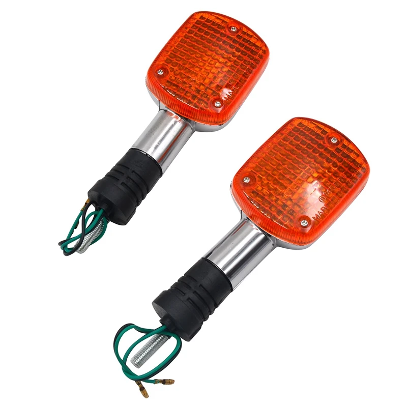 

1Pair Turn Signals Lamp for Honda Shadow VT400 VT600 VT750 VT1100 12V 8mm