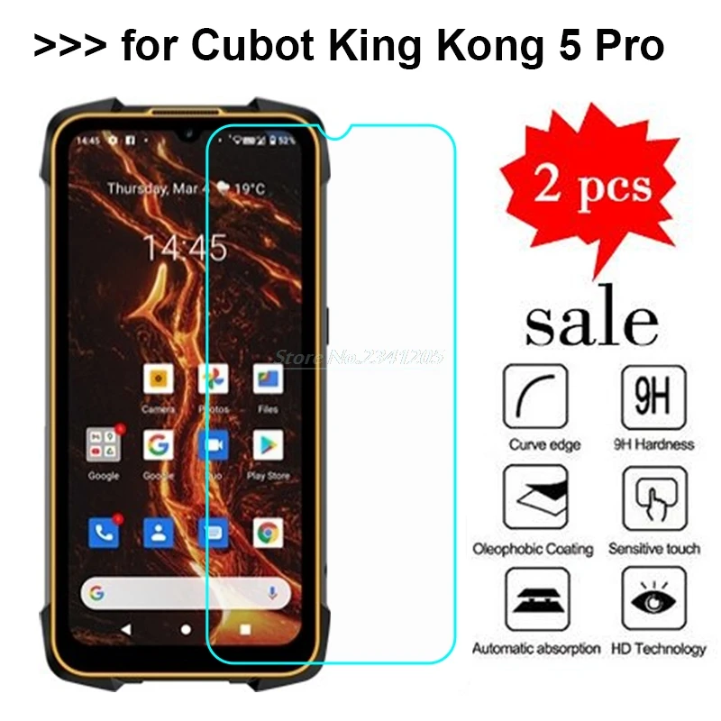 Защитное стекло для Cubot KingKong 5 Pro 3 1 шт. протектор экрана из закаленного стекла King