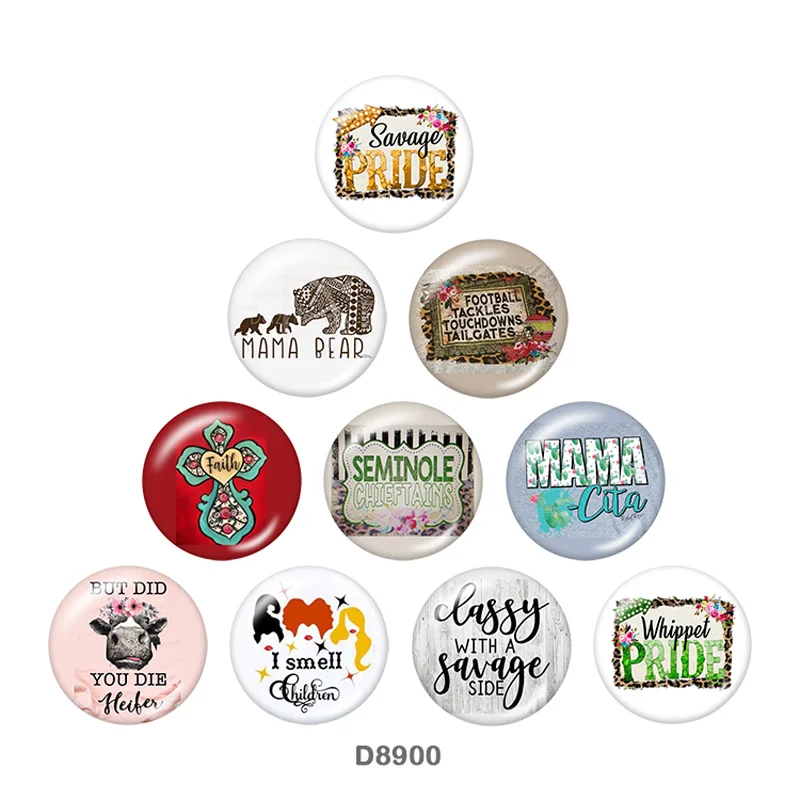 Круглые стеклянные бусины для создания наклейки на холодильник брелок медальон