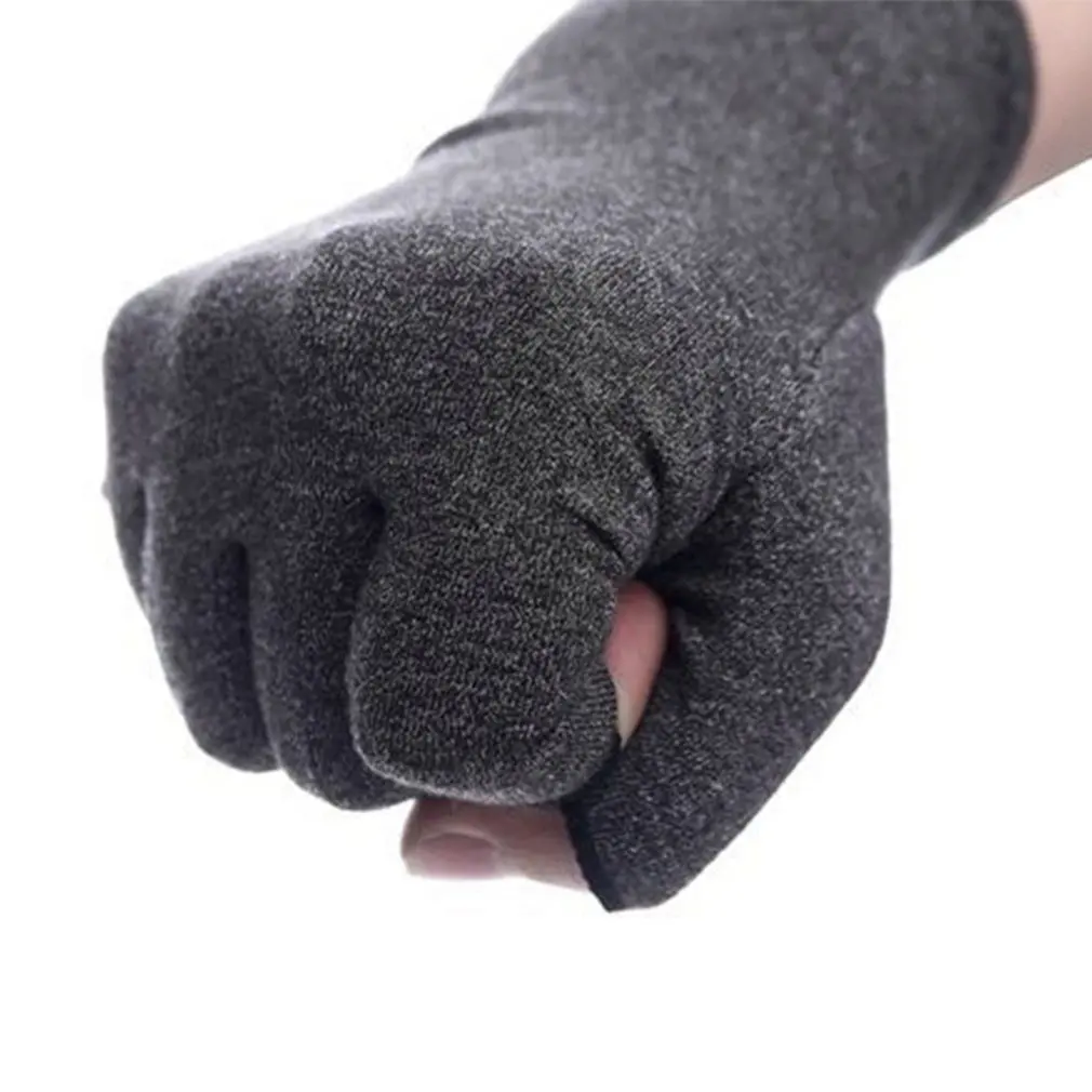 

1 Pair Compression Arthritis Gloves Wrist Support Cotton Joint Pain Relief Hand Brace Women Men Fingers Therapy Wristband
