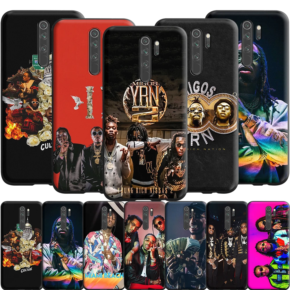 Migos Quavo офсетный взлет чехол для телефона 9 8 7 10 10s 10T K40 9T 9C 9A 10X Pro Prime NFC | Мобильные