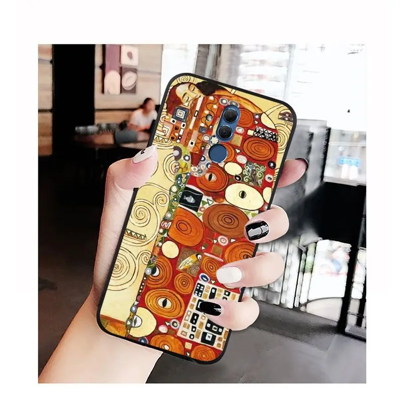 Babaite the kiss Gustav Klimt Painting Phone Case for Huawei Mate 10 20 Lite 20X Mate20 Pro Mate9 Nova3 3i | Мобильные телефоны и