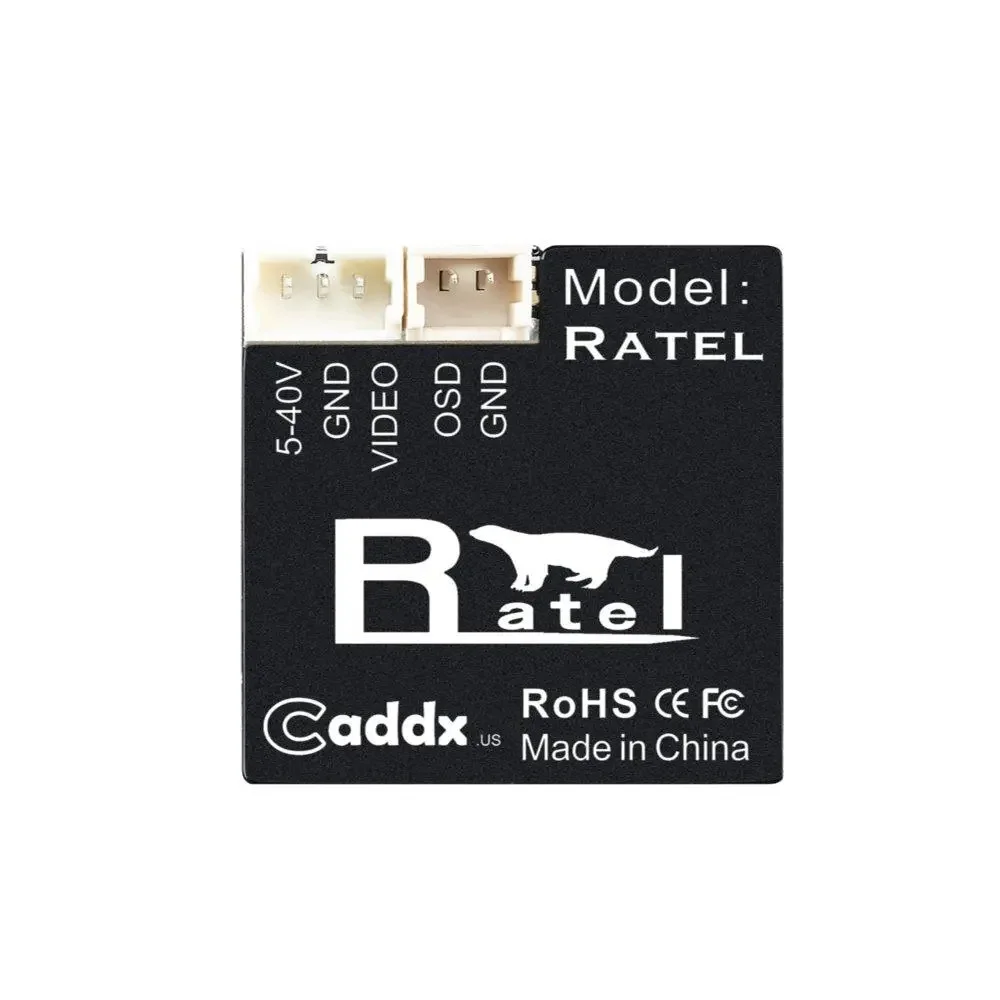 Caddx Ratel 1/1.8 ''Starlight HDR OSD 1200TVL NTSC/PAL 16:9/4:3 переключаемый объектив 1 66 мм/2 мм FPV камера
