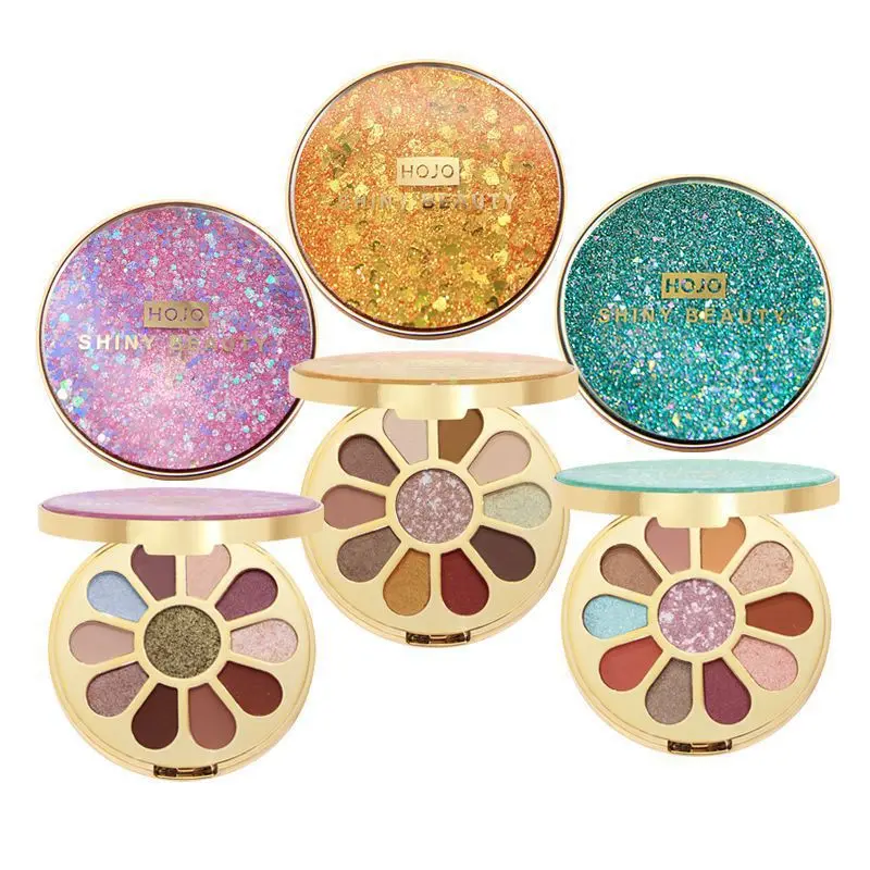 

11 Colors Eyeshadow Palette Matte Shimmer Charming Eye Shadow Glitter Pigments Eyeshadows Powder