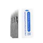 20 шт., иглы для перманентного макияжа бровей, 3 ряда