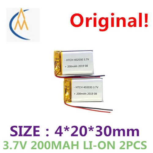 При покупке товара будет дешево 402030 200 мАч 3. 7 в литий-ионная батарея bluetooth гарнитура батарея электрическая игрушка Батарея Зарядное устройство сокровище