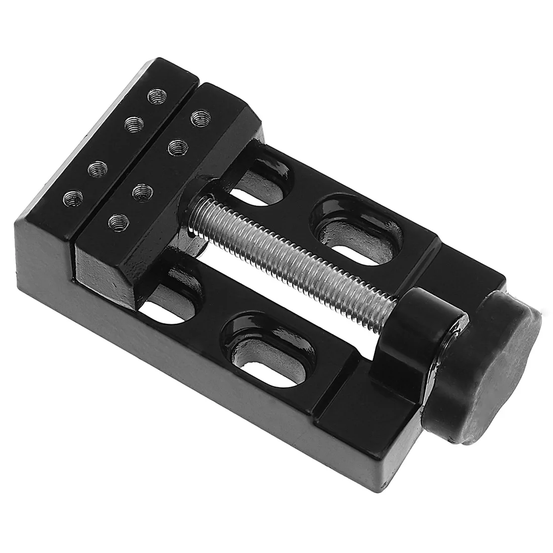 

New Mini Black Aluminum Alloy Jaw Bench Clamp Drill Press Vice Micro Clip for Clamping Table / Water Pump