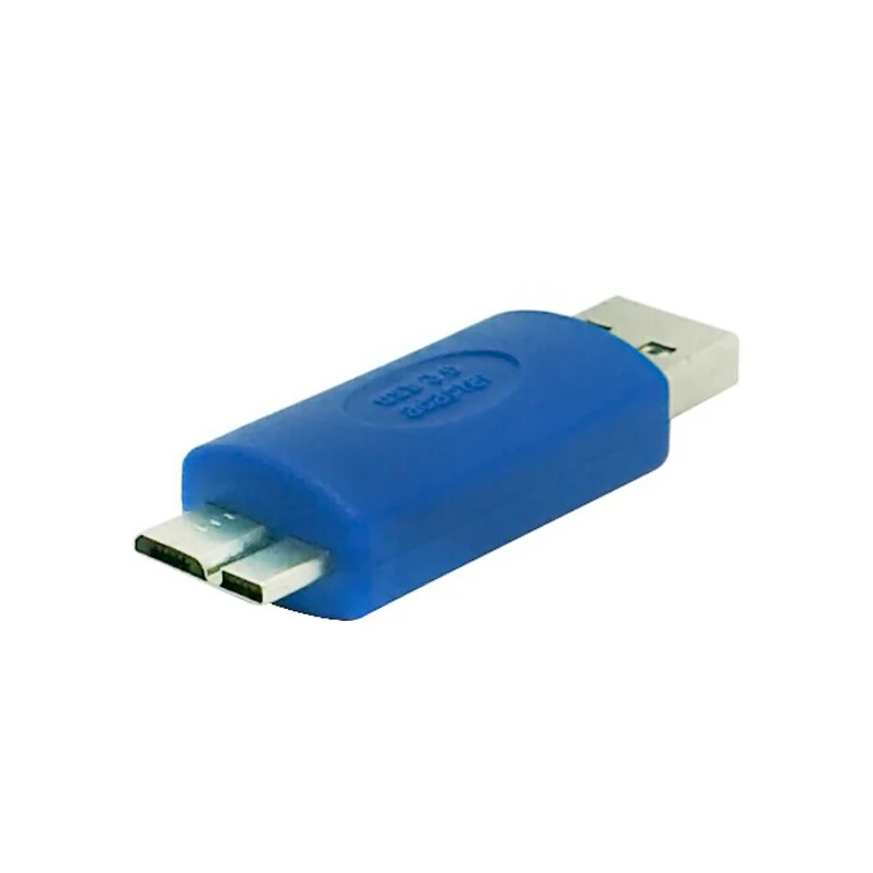 Микро USB 3 0 Тип B папа к мужчине адаптер конвертер Разъем Джек для портативного