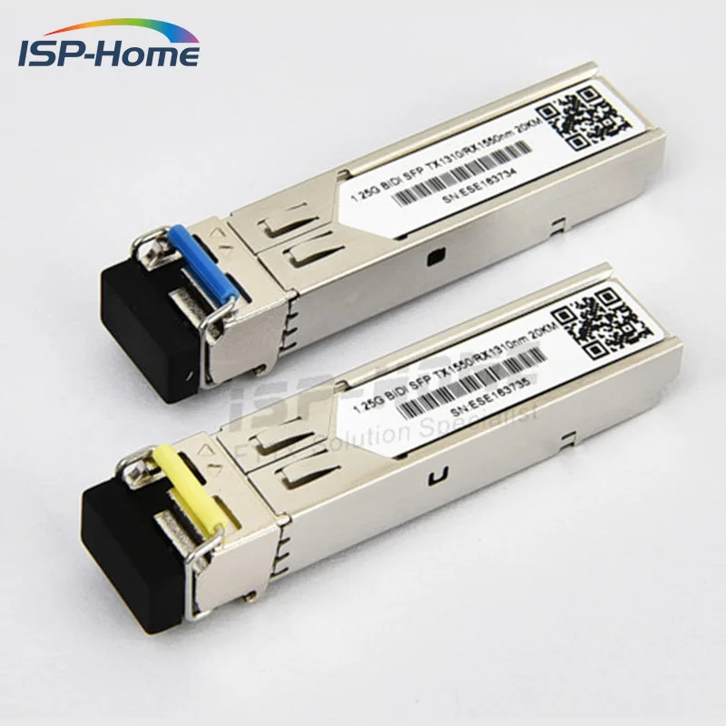 Бесплатная доставка 1 пара совместимых трансиверов 1000BASE-BX BiDi SFP 1490nmTX/1550nmRX и