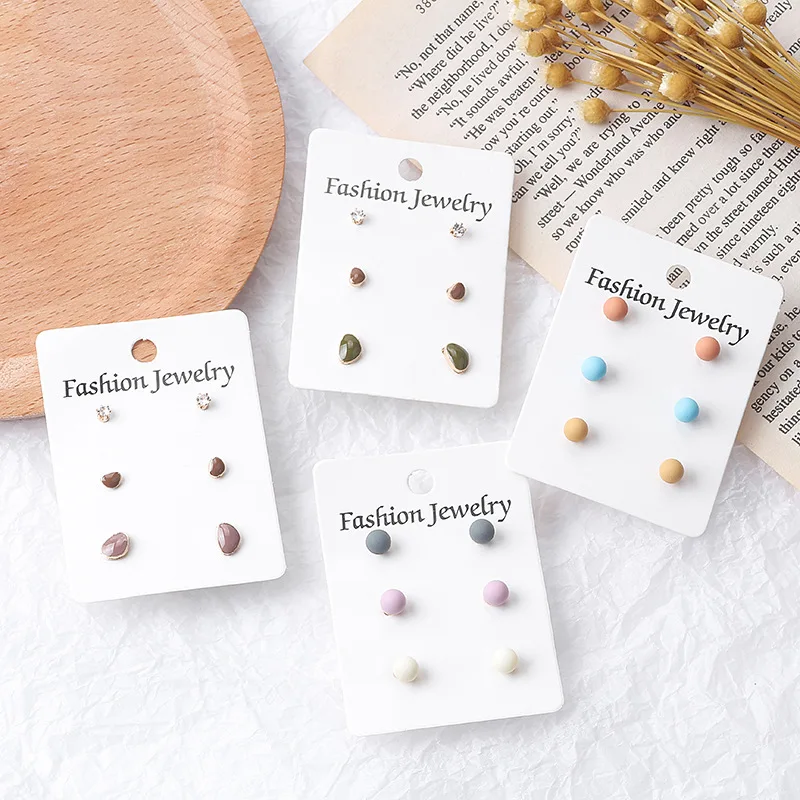 

Korean Round Jelly Bean Earrings Gifts for Women Jewelry Irregular Geometry Candy Colors Fashion Cute Ear Rings Resin Geometry