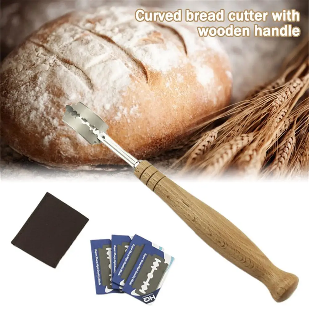 5 шт. резак для хлеба набор сменный вращающийся изогнутый хлебных тостов 304 машина