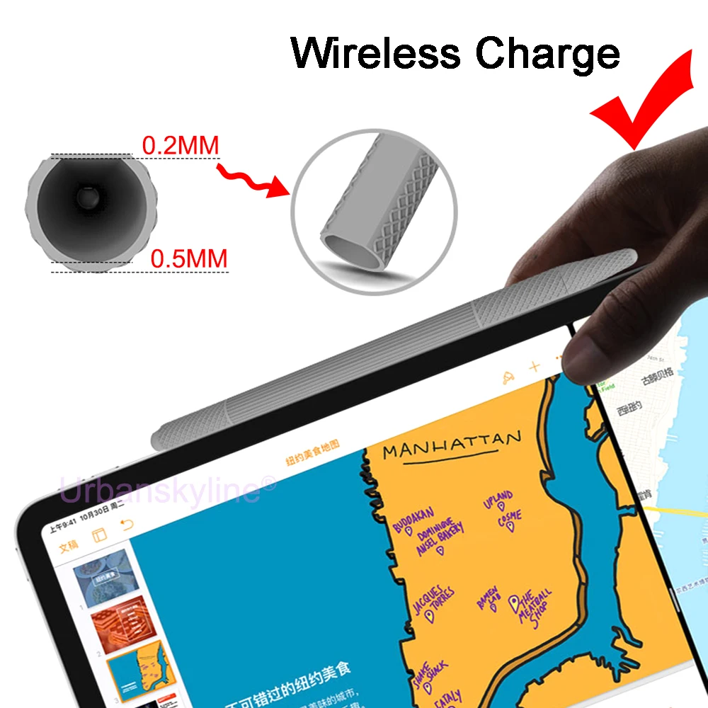 Чехол для Apple Pencil 2 чехол 1-го 2-го поколения iPad Air Pro держатель крышки защитный