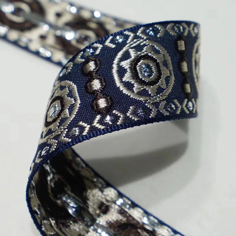 

3cm national style jacquard ribbon,XERY190831D