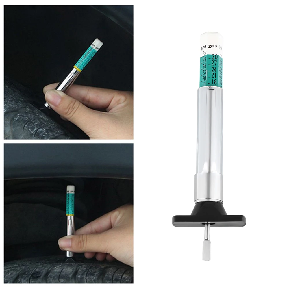 1 шт. цветной измеритель глубины протектора для шин тестер двигателей
