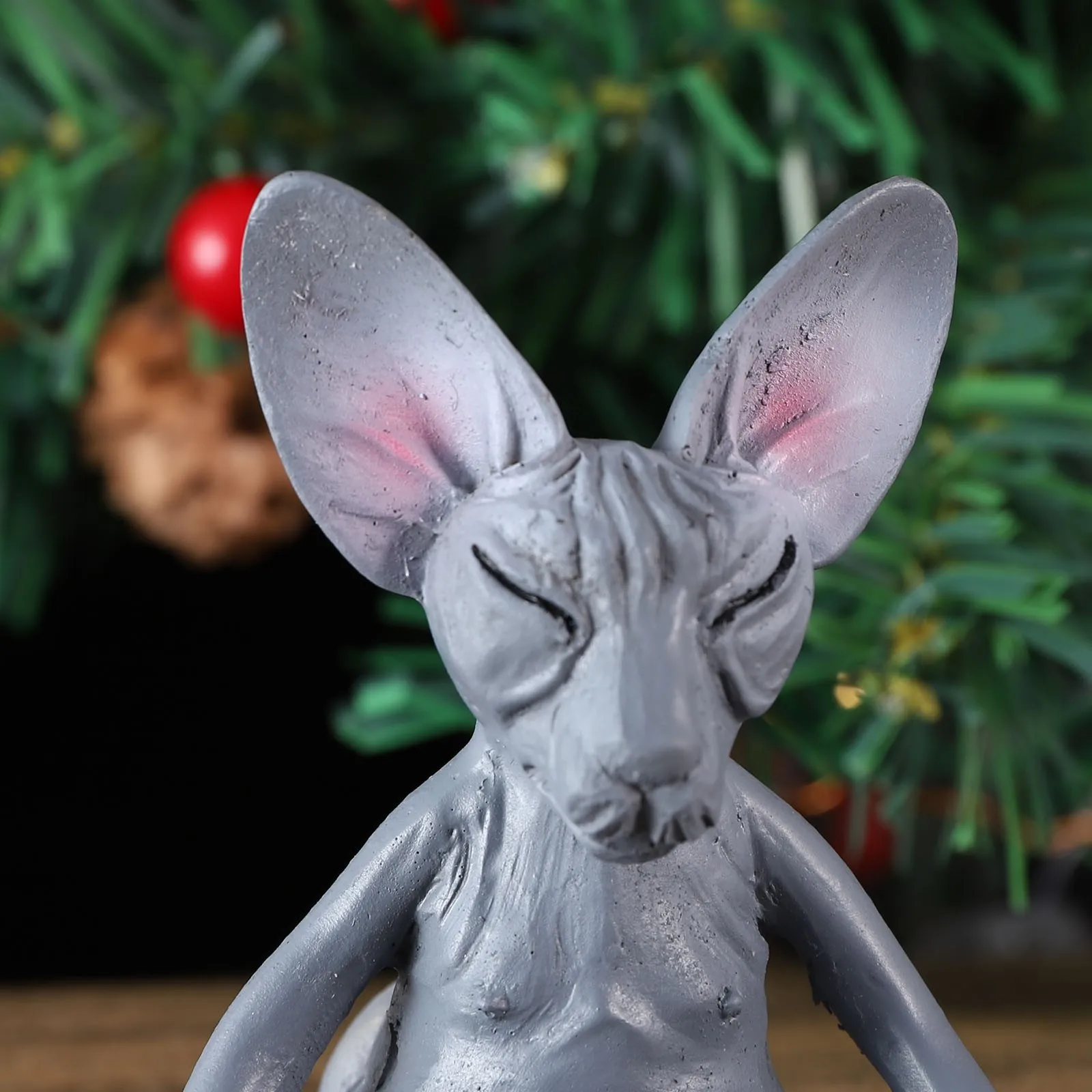 Статуэтка из полимерной смолы # T1P медитация с кошкой сфинкса украшение для дома