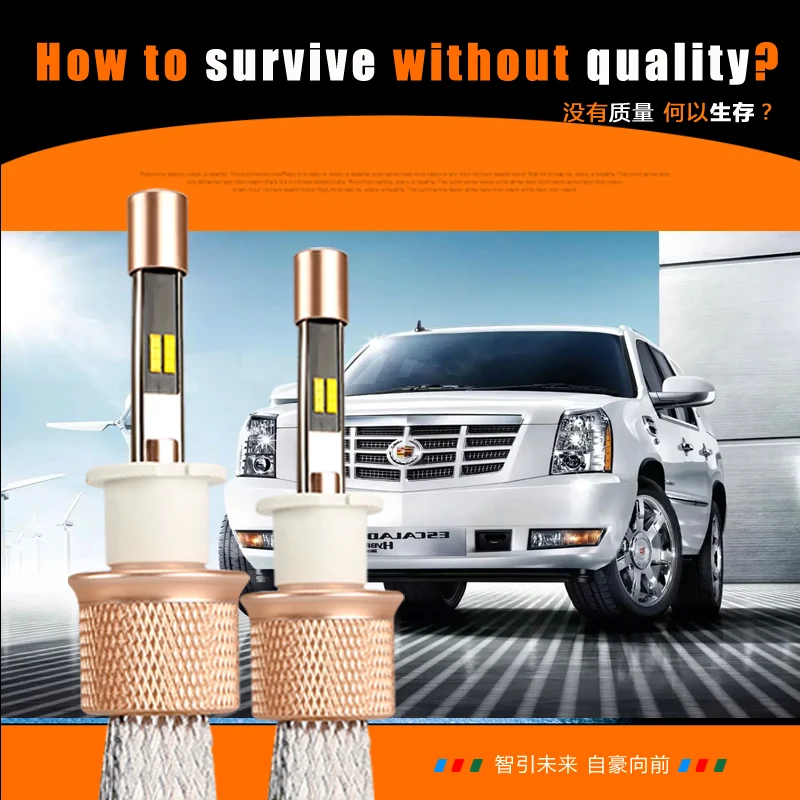2x авто светодиодный h3 светодиодные фары 90 вт H1/H4/H7/H8/H11 11000LM 2-х цветный трехцветный светодиодный 9005 3000K 4300K 6000K противотуманные фары дневные фары лампы 9012 HB4 лампы