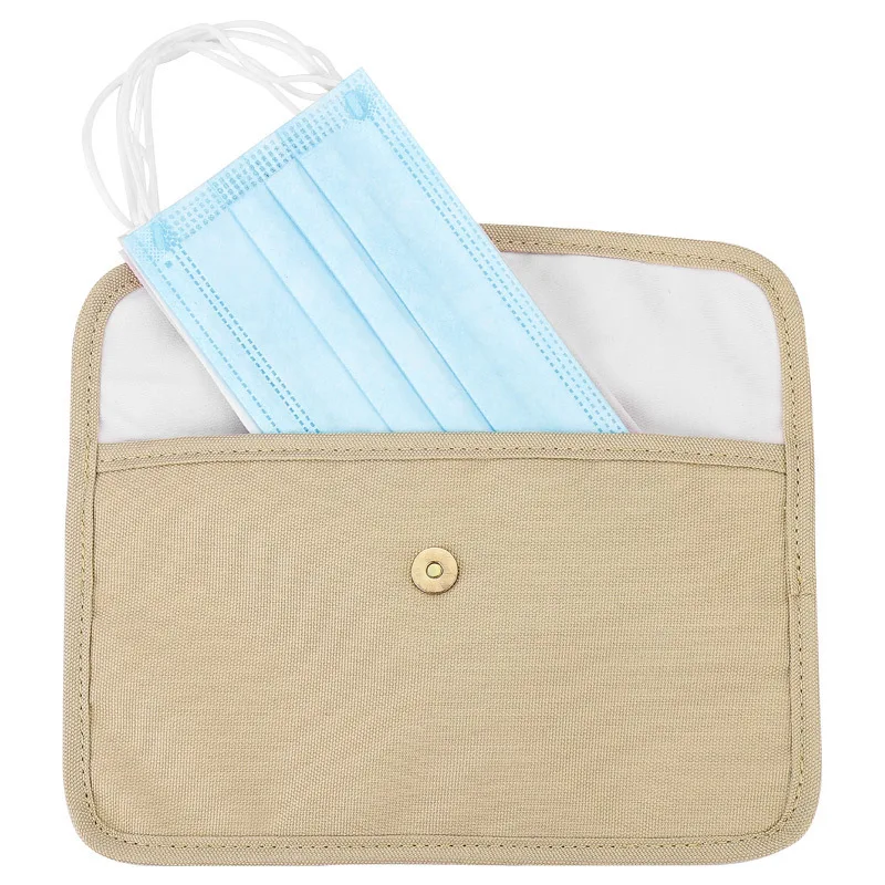 

Travel Cosmetic Bag Mask Bag Case Storage Container Organizer Portable Small Mask Storage Bag Storage Box Makeup Bag