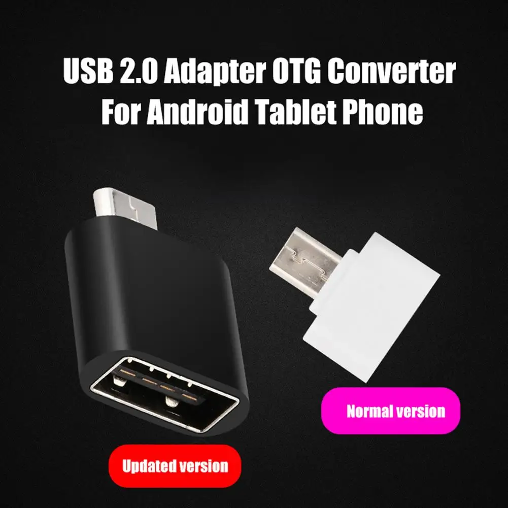 2 шт. мини кабель USB OTG адаптер Micro к конвертер для samsung xiaomi Tablet PC Android 0