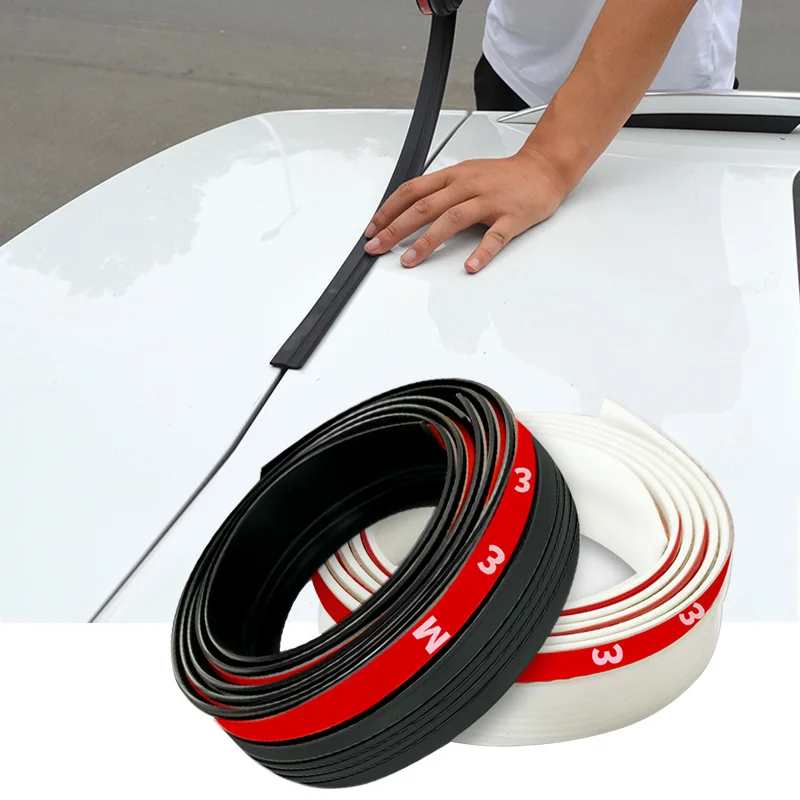 

Universal 1.6m For SUV MPV Hatchback Sedan Car Trunk Cover Edge Sealing Strip Rubber Weatherstrip Sticker Aвтотовары Accessory