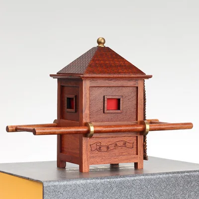 

Красное дерево имитация мин и династии Цин седан и небольшие модели мебели украшения