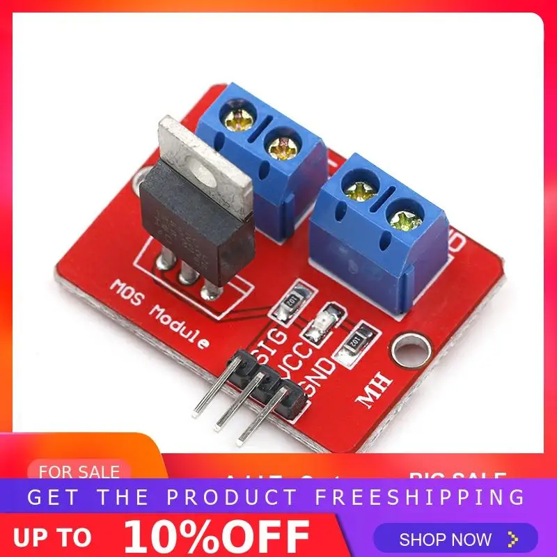 0-24V верхняя кнопка Mosfet IRF520 драйвер MOS модуль для Arduino MCU ARM Raspberry pi