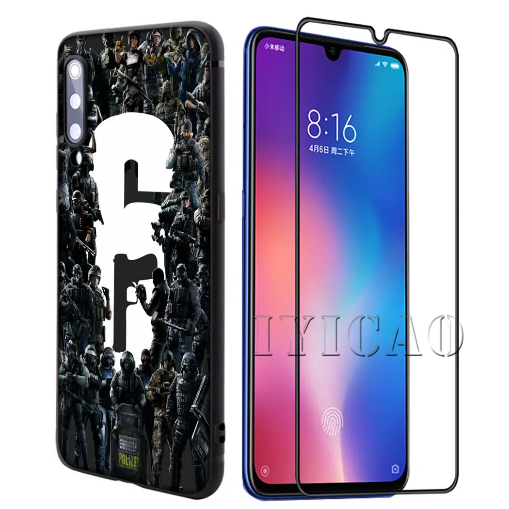 IYICAO Rainbow Six Siege Soft Silicone Phone for Redmi 4A 4X 5A 6A 5 6 Plus 7 S2 Note Cover |