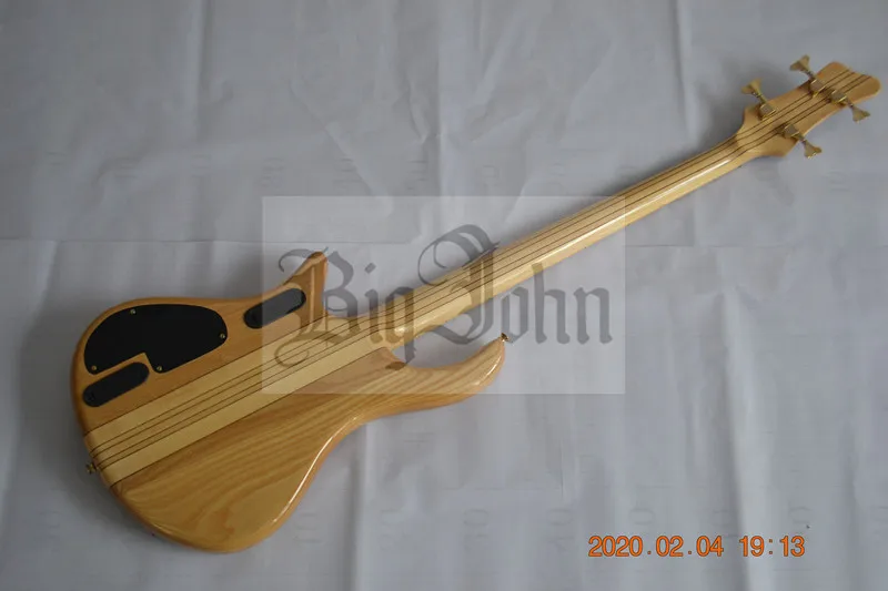 4-струнный вентилятор лад кленовый гриф электрический бас вилкинсон мост и