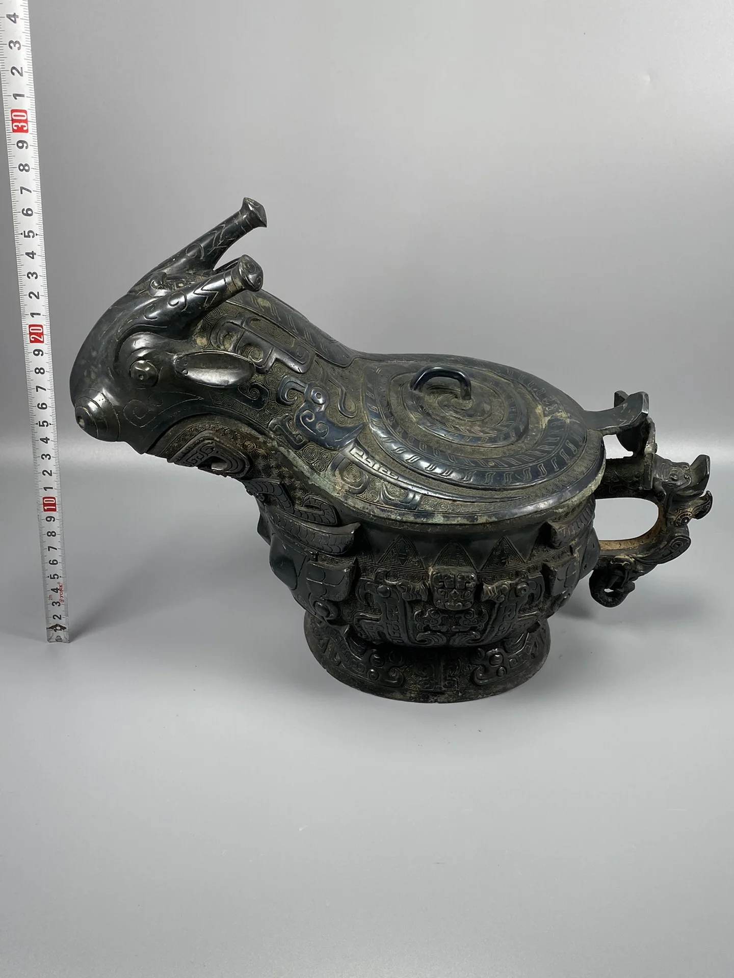 

LaoJunLu Fine Craft Beast Arch Weighs 4.31 Kg Imitation antique bronze masterpiece collection of solitary Chinese traditional