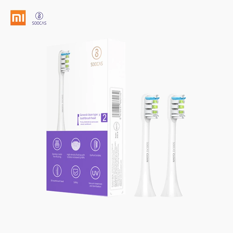 Ультразвуковая зубная щетка SOOCAS X3 Soocas X5 головка звуковой зубной щетки Mijia