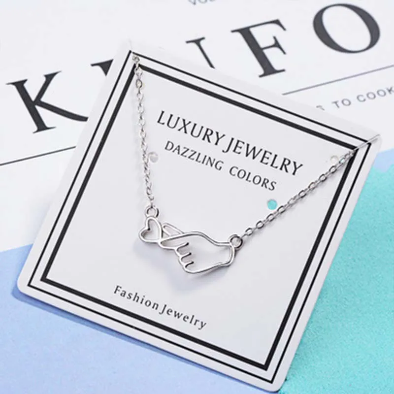 Cpop новое оригинальное ожерелье Чистая Милая ручная подвеска с сердцем модное