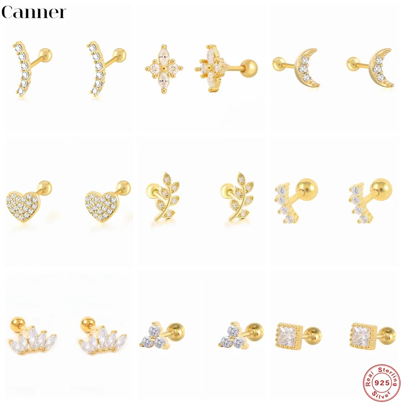 

Женские серьги-гвоздики из серебра 100% пробы с цирконом