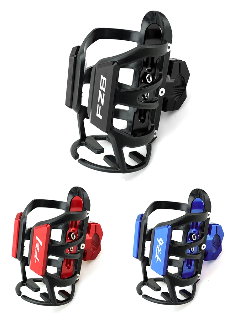 

7 Colors Aluminum Alloy Moto Drink Cup Stand For YAMAHA FAZER FZ1 FZ6 FZ8 FZ1N FZ1S FZ6S FZ8N Fz 1/6/8 Water Bottle Cage Holder