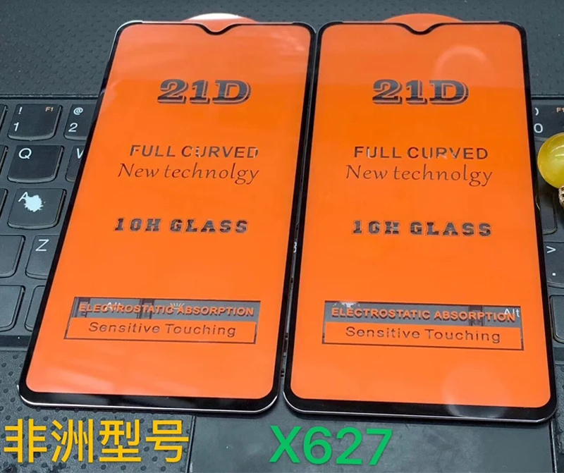 2 шт. Полный Клей закаленное стекло для Infinix Smart 3 Plus X627V X627 9H Полное покрытие экрана