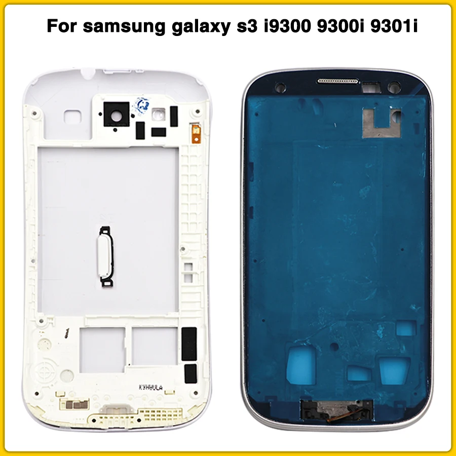 Полный корпус чехол для Samsung Galaxy S3 i9300 neo 9300i 9301i батарея задняя панель Задняя