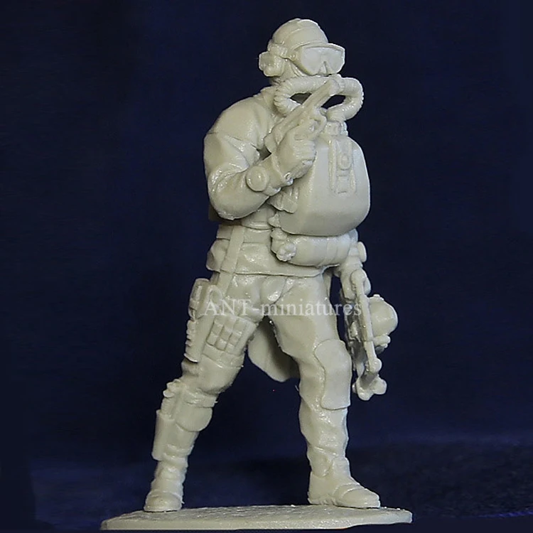 

1/35 Frogman из Федеральной защитной службы. Россия, фигурка солдата из смолы GK, современный солдат, несобранный и Неокрашенный комплект