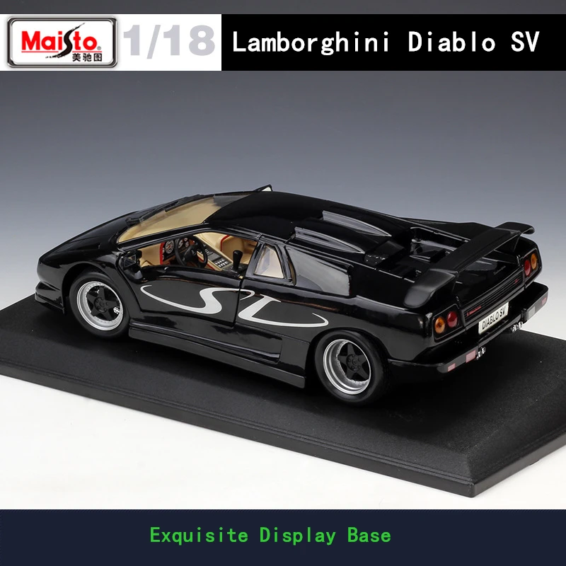 Спортивный автомобиль Maisto 1:18 Lamborghini Диабло SV модель автомобиля из сплава в стиле