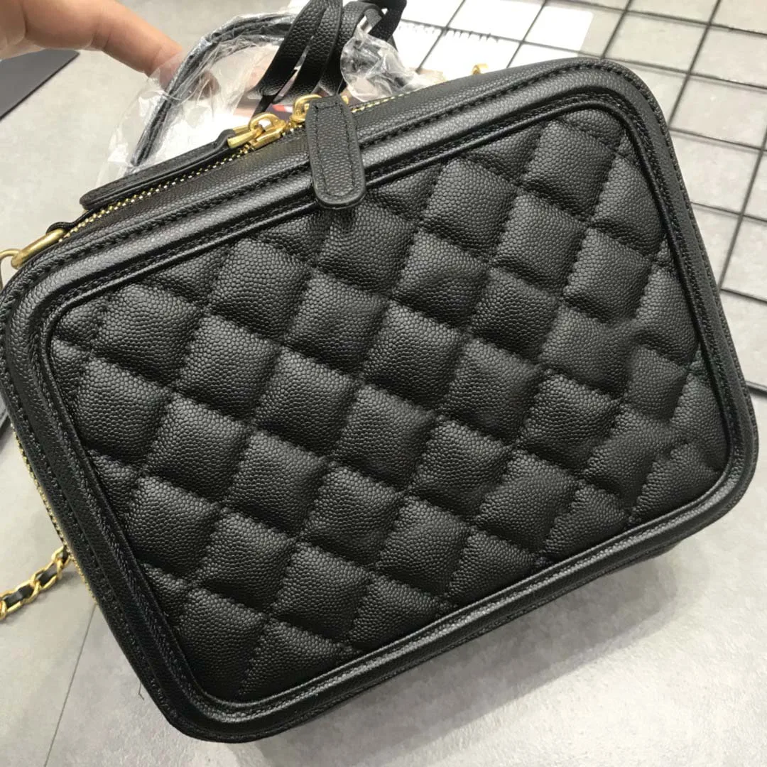 

2021 new luxury jewelry ladies shoulder bag designer check chain leather camera bag messenger bag small square bag handbag