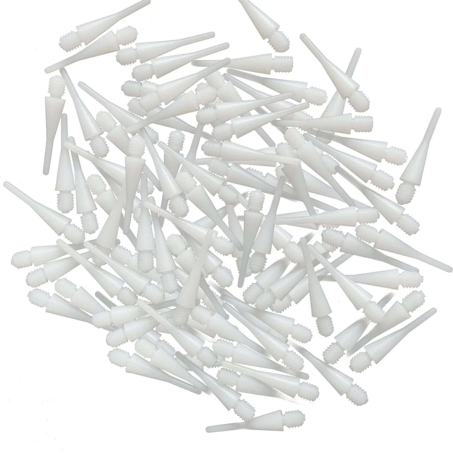 

Soft Darts Darthead 100 PCs Harder White Dart Tips Durable Plastic Replaceable Dart Accessories Red DartTips