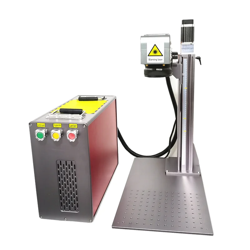 Бесплатная доставка HCZ Авто focusfiber лазерная маркировочная машина 30 Вт CNC Сплит