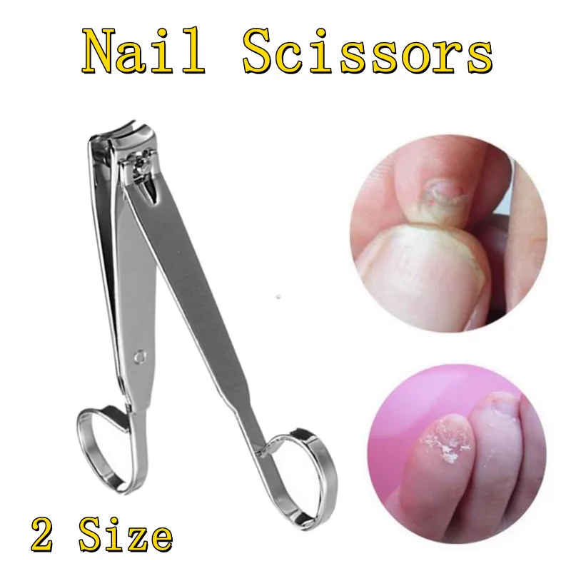 

Professional 2 Size Nail Tools Pedicure Care Manicures Stainless Steel Durable Nail Clipper Cutter