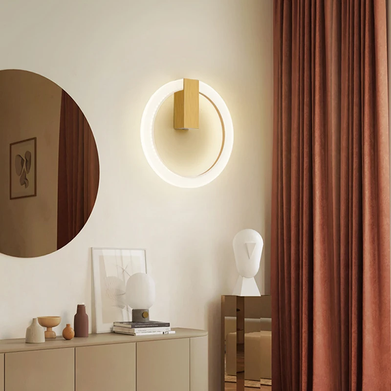 Настенный светильник для спальни светодиодный алюминиевый держатель лампы