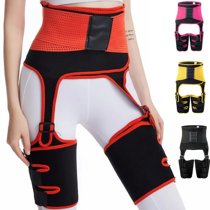 Высокая талия бедра триммер Регулируемый Талии Тренажер Пояс ног формирователь