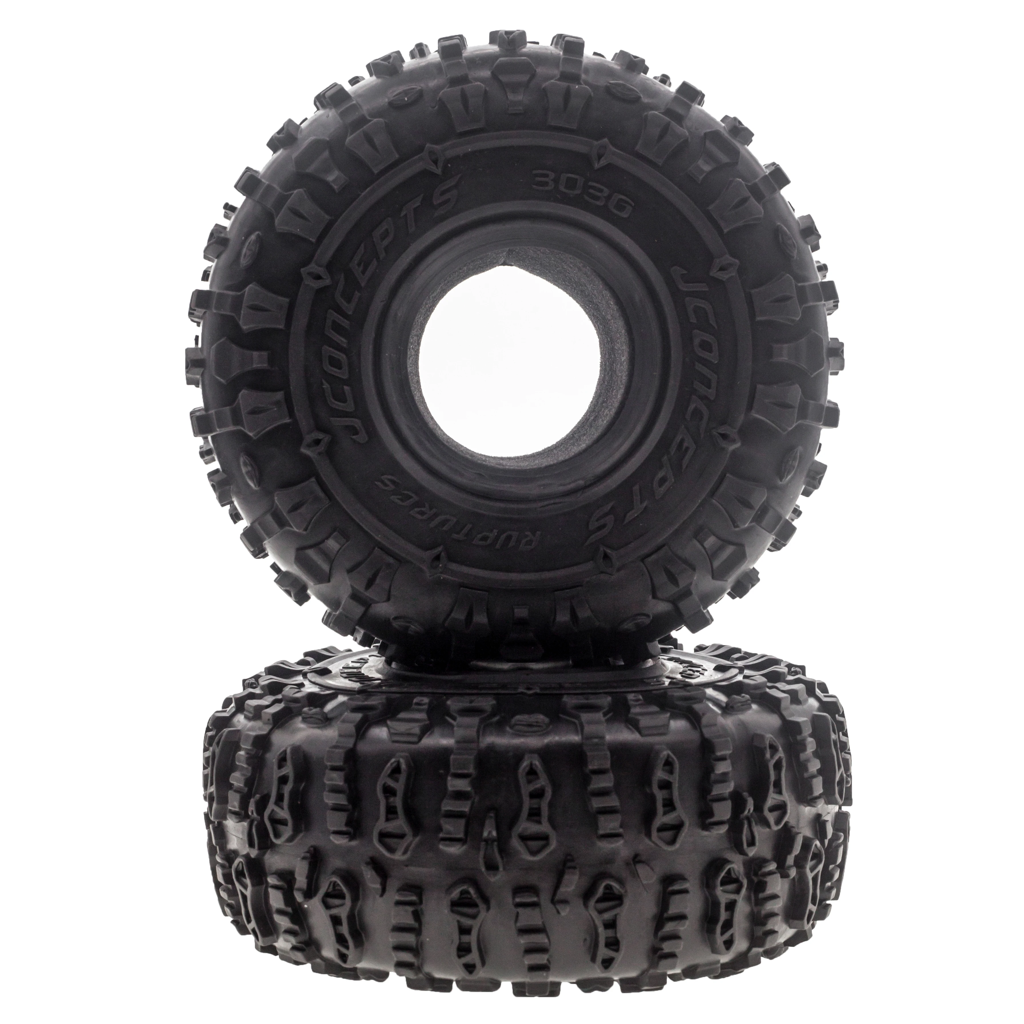 

4PCS 2.2" Mud Grappler Rubber Tyre 2.2 Wheel Tires 149*60MM for 1:10 RC Rock Crawler TRX4 TRX-6 Axial SCX10 90046 redcat