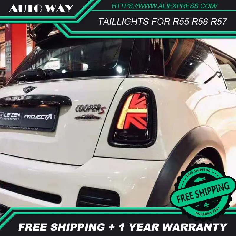 Автомобильный Стайлинг светодиодный R58 R56 R57 фонарь чехол для Mini Cooper Clubman R59 задних