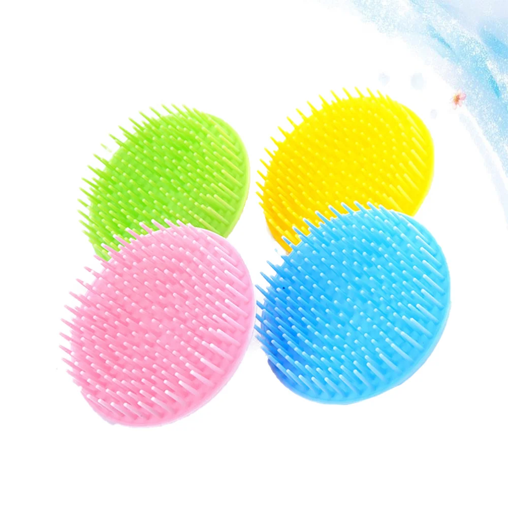 4 шт. щетка для шампуня расческа парикмахерской ванны душа дома (разные