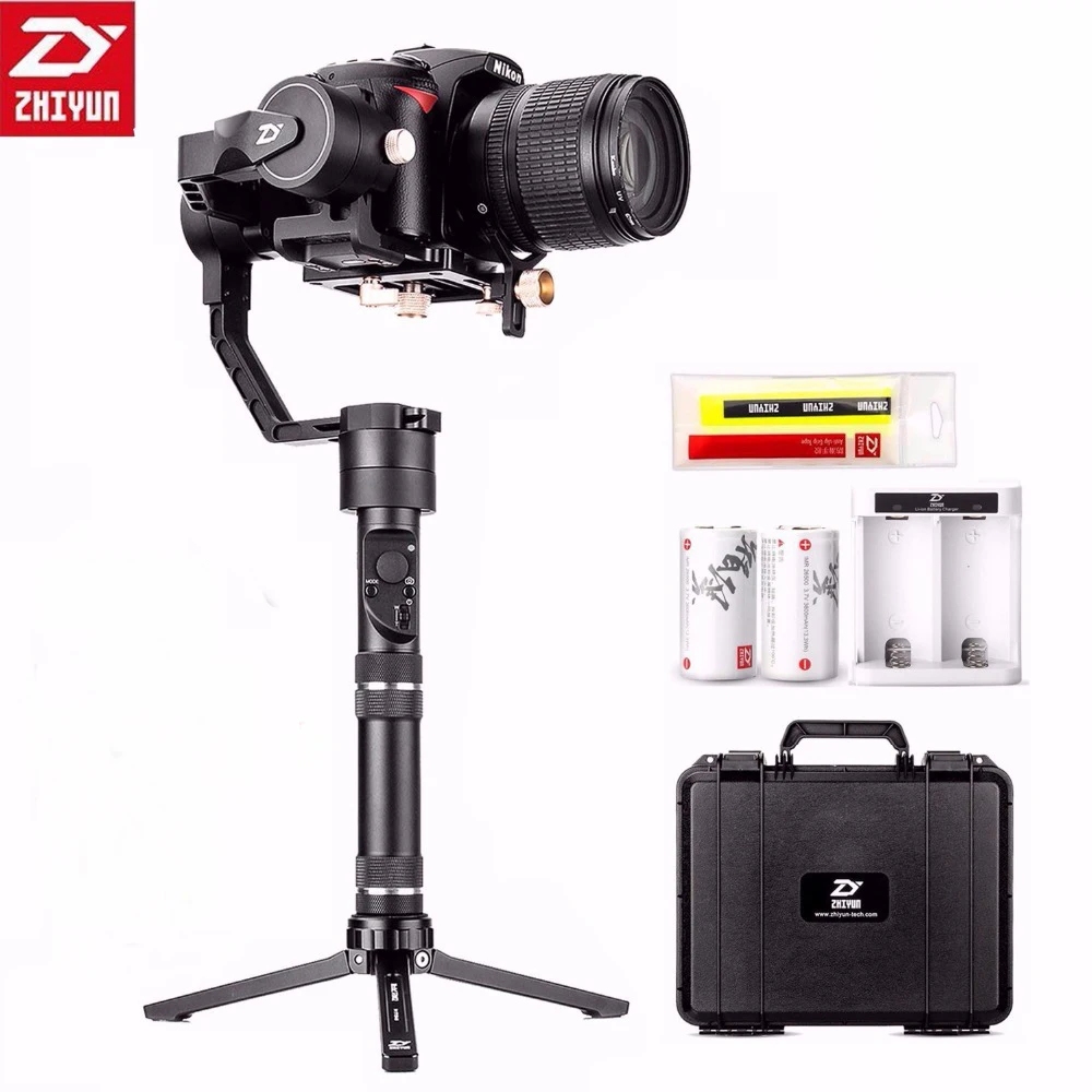 Zhiyun Crane Plus 3 оси ручной карданный стабилизатор 2,5 кг 5.5lb Полезная нагрузка для камеры sony Panasonic Canon Nikon Dsrl